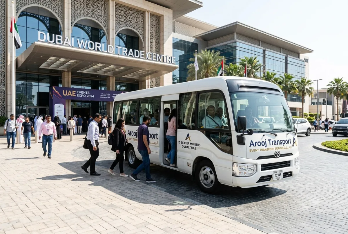15 Seater For Event Transport Services in UAE | With Driver
