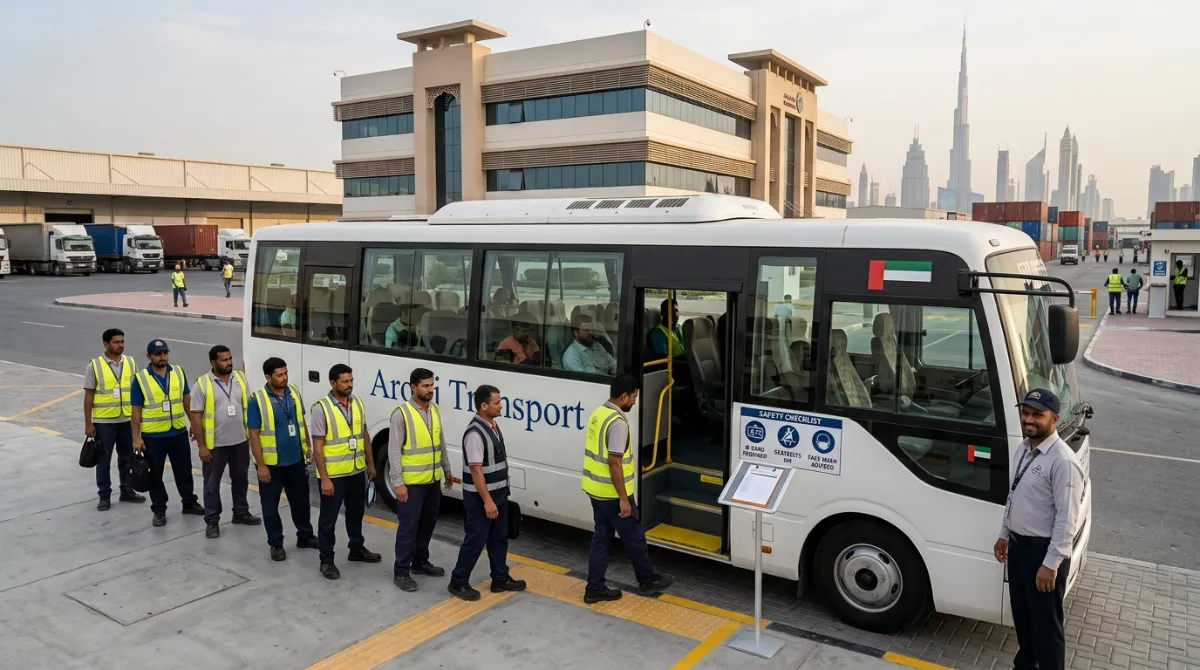 Labor and Staff Transport Compliance Rules in UAE: MOHRE Guidelines Explained