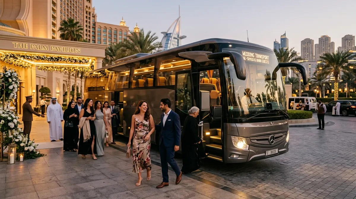 Wedding Guest Transportation Planning Guide for Dubai Weddings