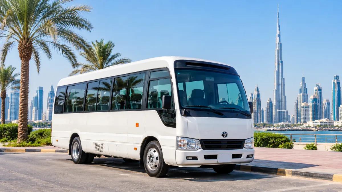 Mini Bus for Rent in Dubai