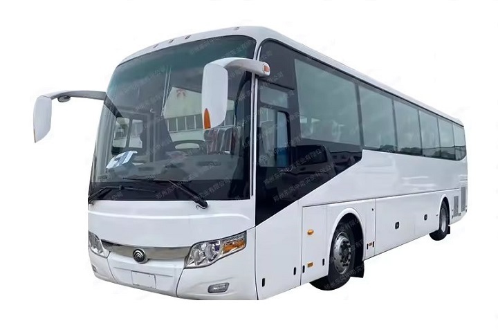 50 seater luxury coach exterior reference for Dubai group transportation