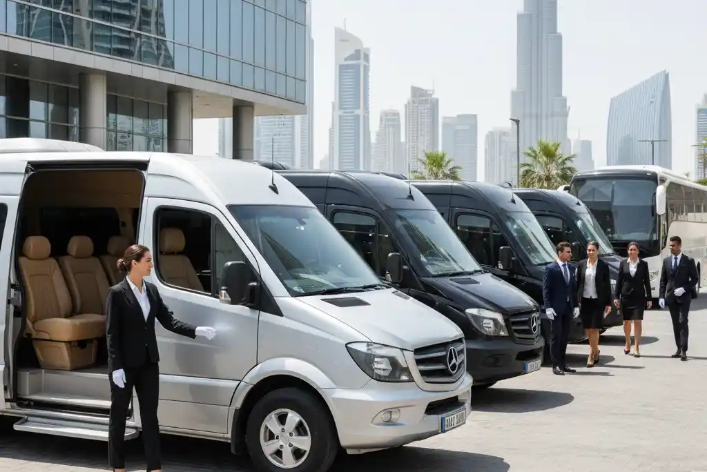 20 Seater Corporate Event Minibus in Dubai And UAE
