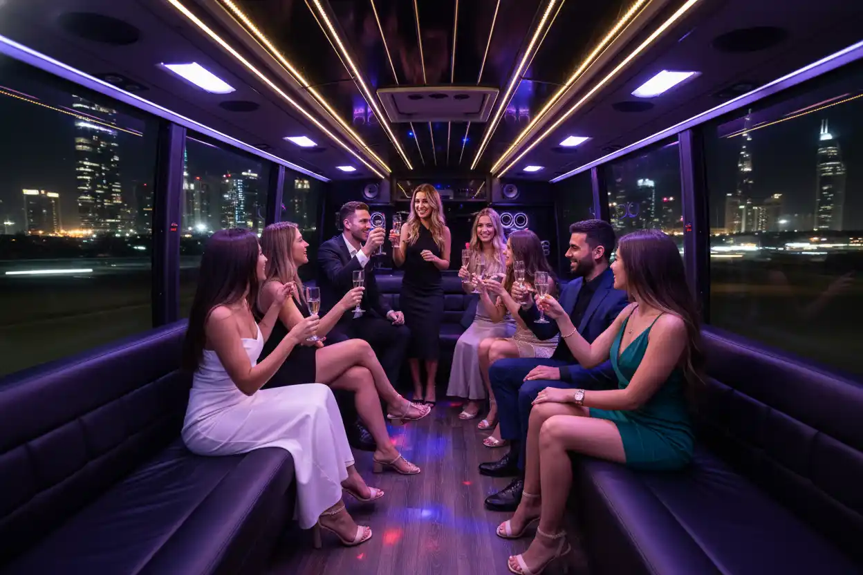 How Much Does It Cost to Rent a Party Bus for a Night in Dubai?