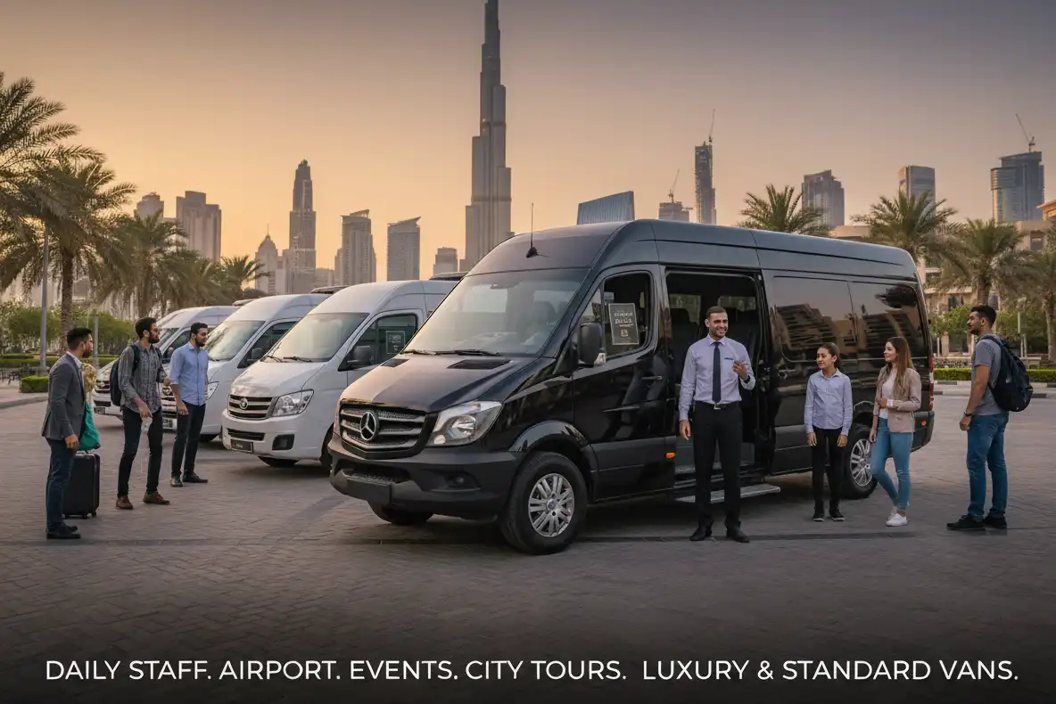 Luxury Van Rental Dubai | VIP & Executive Van Hire UAE